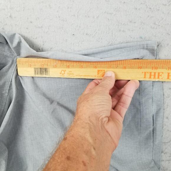 O'Neill Shorts Mens 38 Gray Crossover Hybrid Stretch Quick Dry Zip Pocket D-Ring - Picture 12 of 16